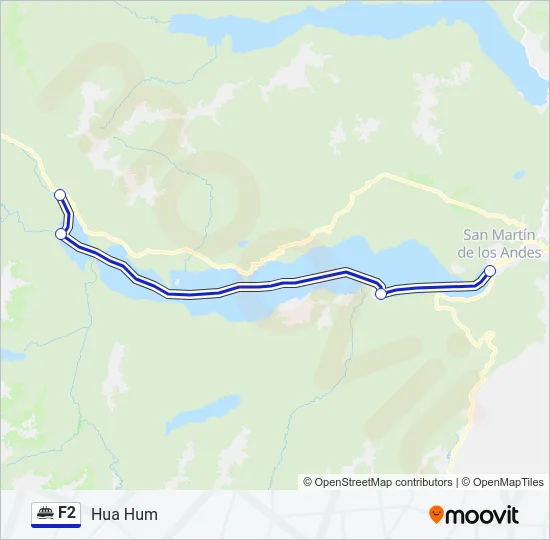 F2 Ferry Line Map