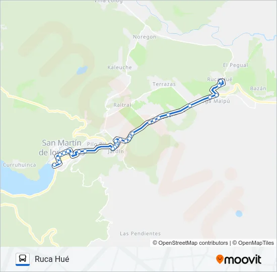 2 Bus Line Map