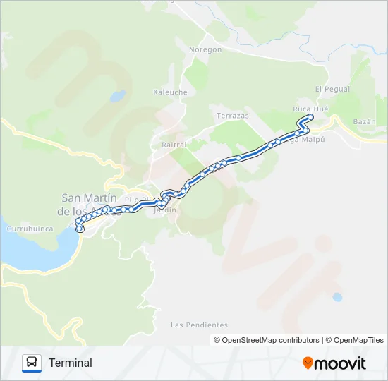 2 Bus Line Map