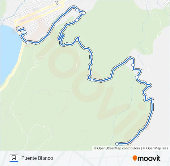 6 Bus Line Map