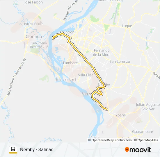 15-2 Bus Line Map