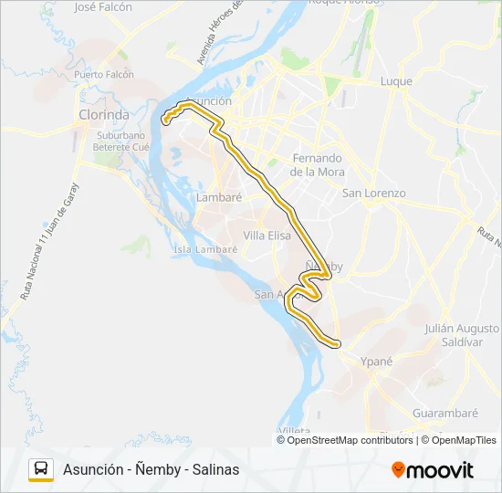 15-2 Bus Line Map
