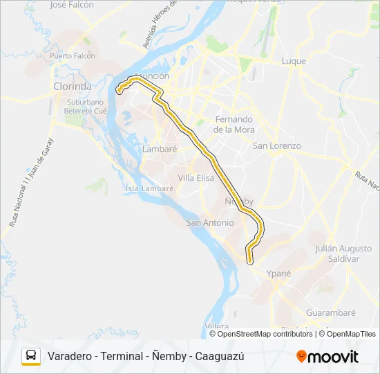 15-2 Bus Line Map