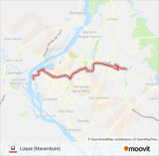 28 Bus Line Map
