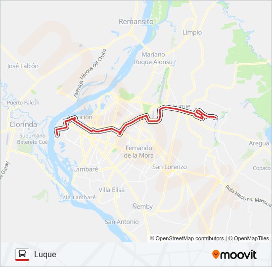 Mapa de 28 de autobús