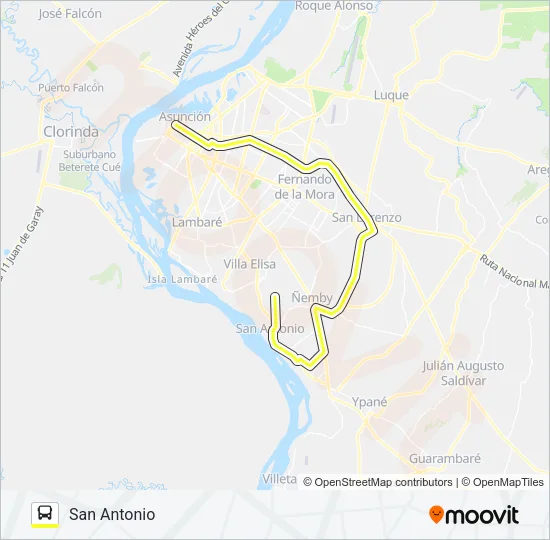 26-1 Bus Line Map