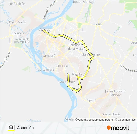26-1 Bus Line Map