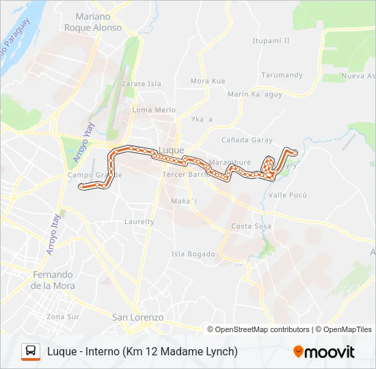 59 Bus Line Map