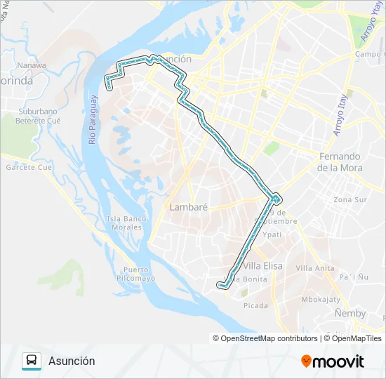 8-4 Bus Line Map