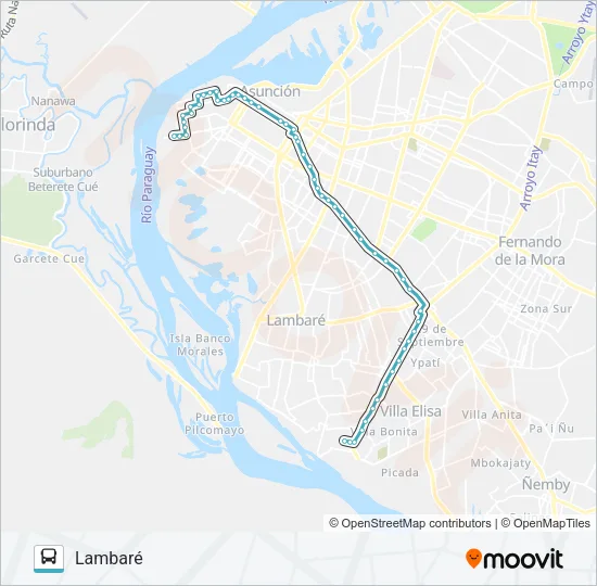 8-4 Bus Line Map