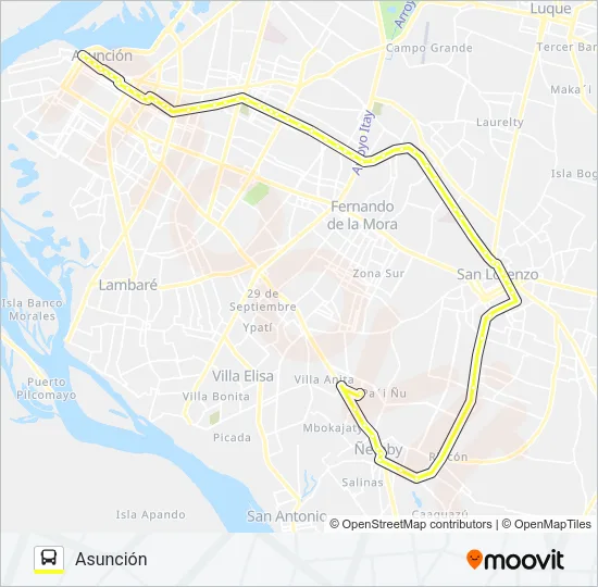 26-4 Bus Line Map