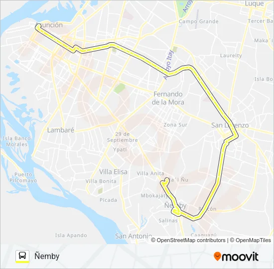 26-4 Bus Line Map