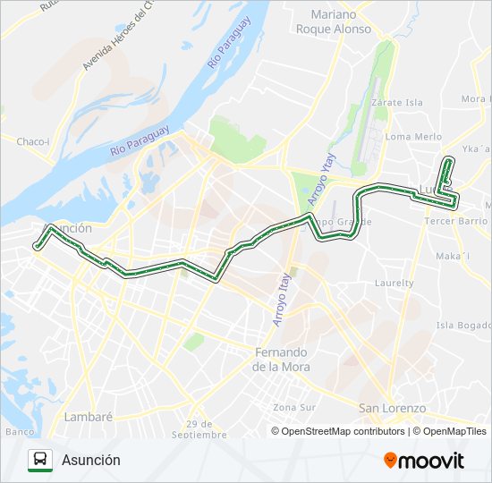 30-5 bus Line Map