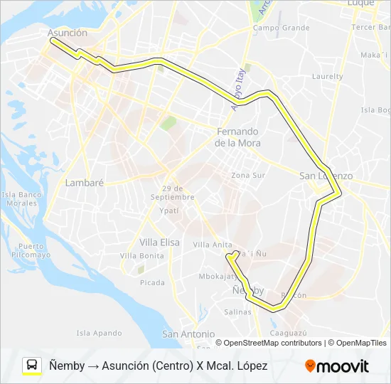 26 Bus Line Map