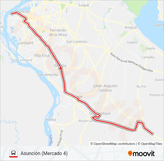 15-2 Bus Line Map