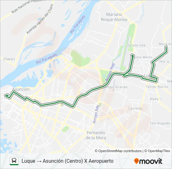 30-5 Bus Line Map