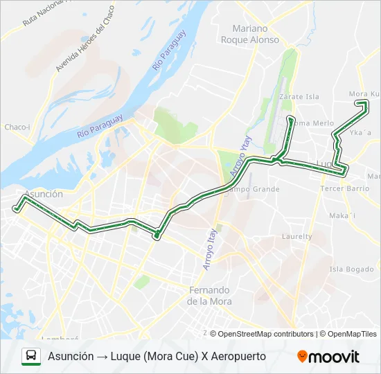 30-5 Bus Line Map