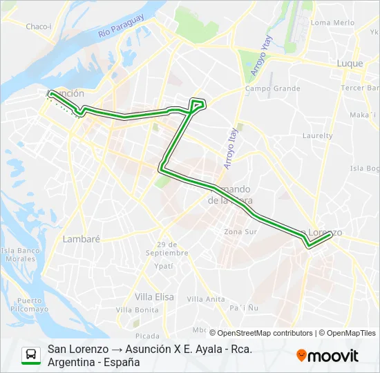 B-01 Bus Line Map