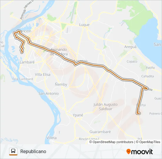 165-27 Bus Line Map