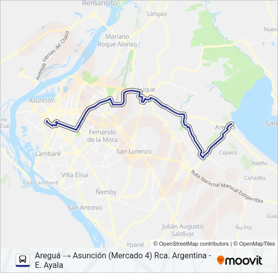 111 Bus Line Map