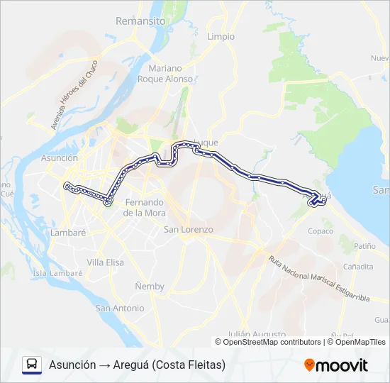 111 Bus Line Map