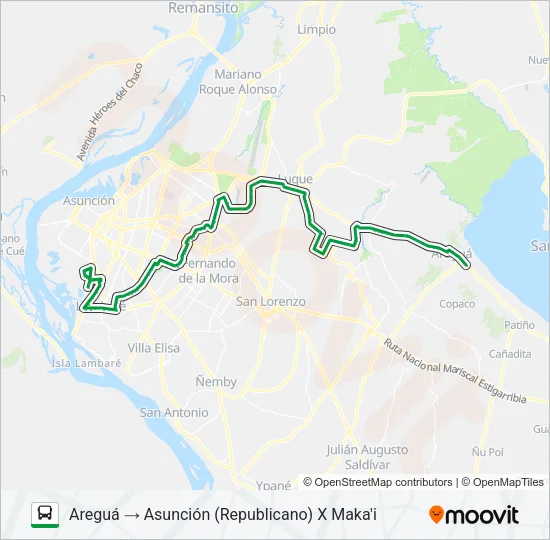51-3 Bus Line Map