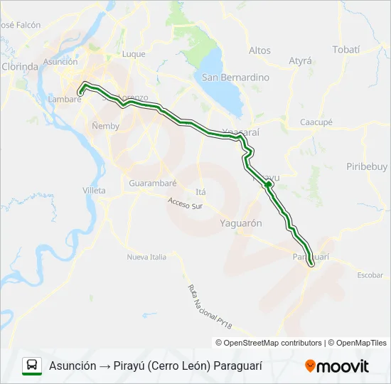 198 Bus Line Map
