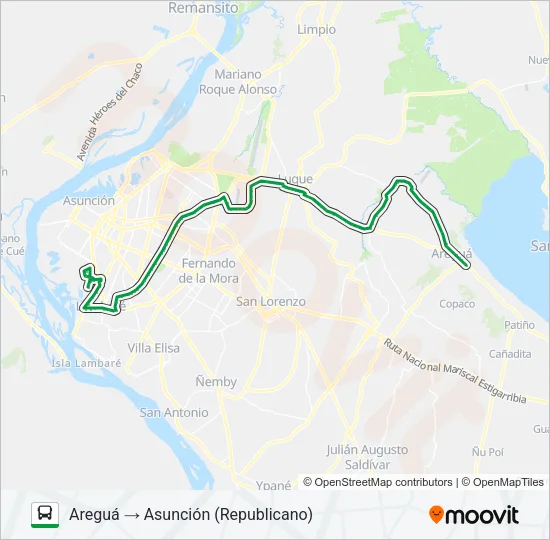 51-1 Bus Line Map