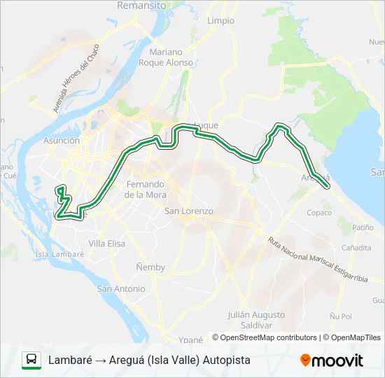 51-1 Bus Line Map