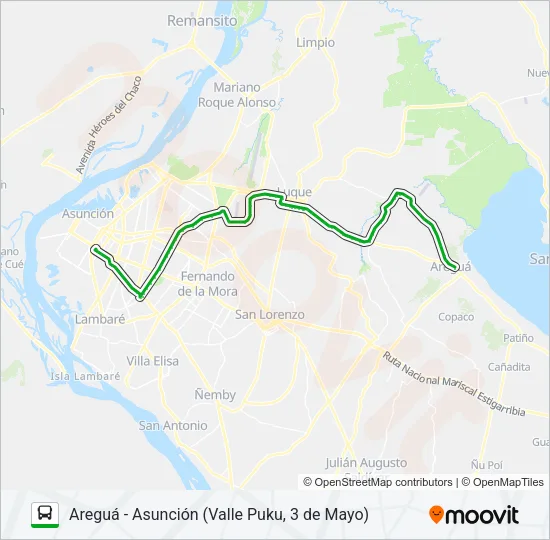 203-3 Bus Line Map