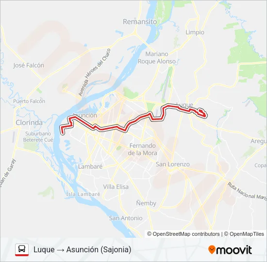 28 Bus Line Map