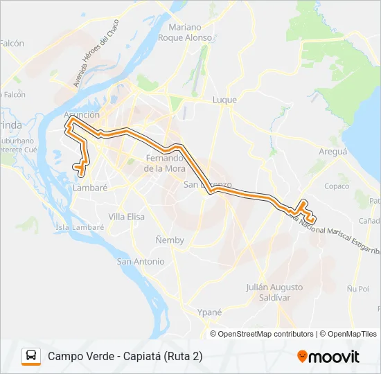 12-43 Bus Line Map