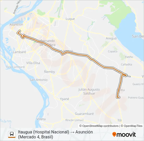 165 Bus Line Map