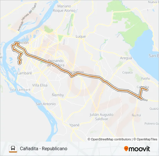 165-27 Bus Line Map