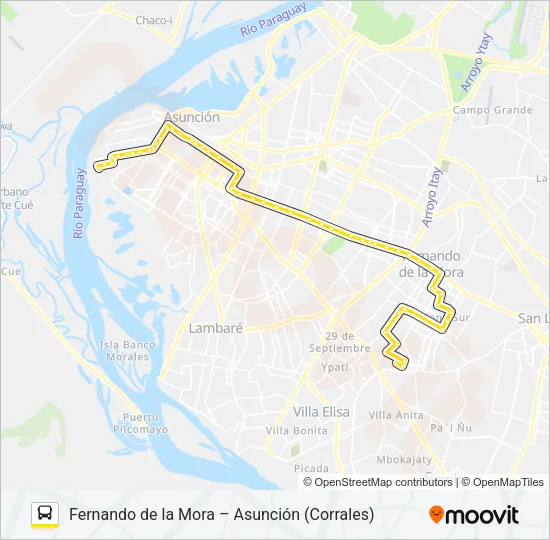 96-21 Bus Line Map