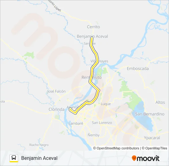 5 CH Bus Line Map