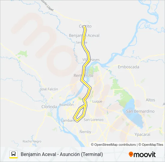 5-2 Bus Line Map