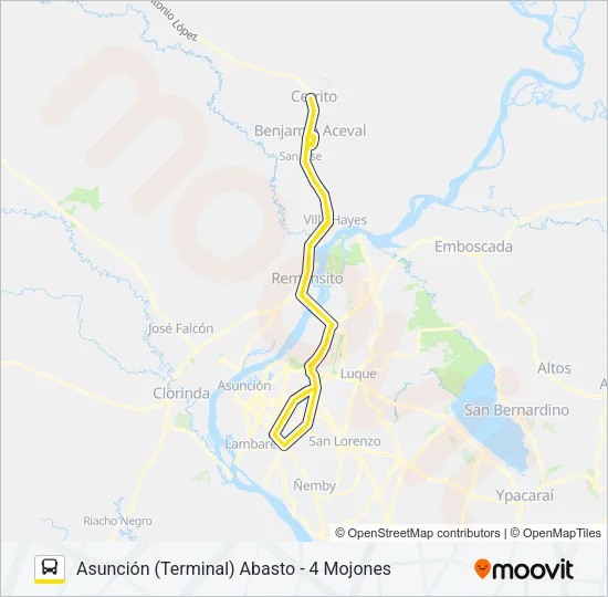 5-2 Bus Line Map