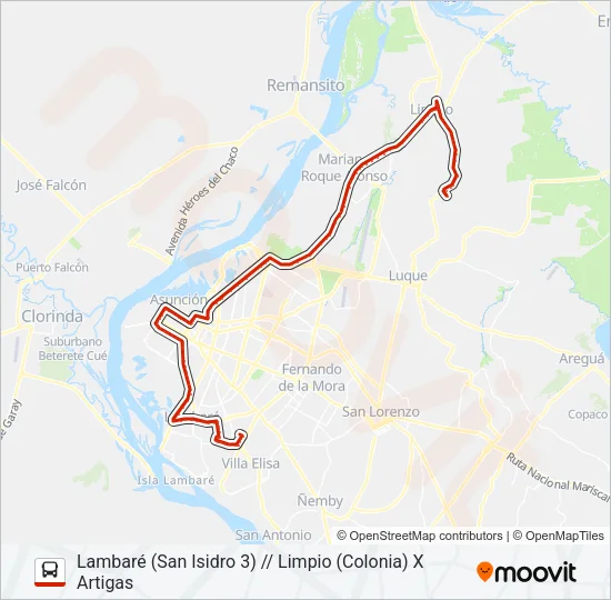 23-24 Bus Line Map