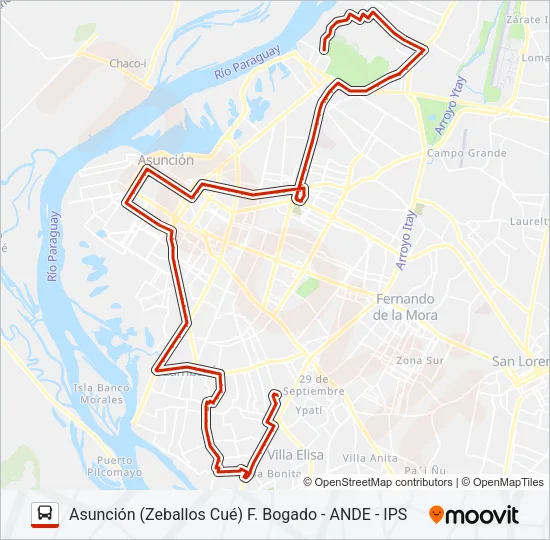 23-24 Bus Line Map