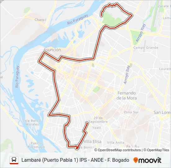 23-24 Bus Line Map