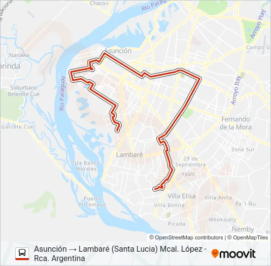 31 Bus Line Map