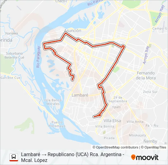31 Bus Line Map