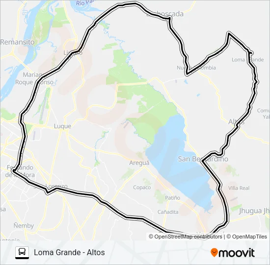 132 Bus Line Map
