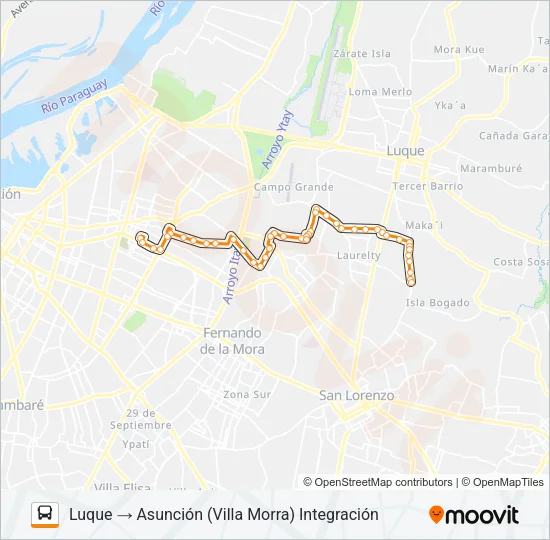 12 Bus Line Map