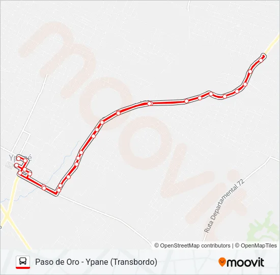 38 Bus Line Map