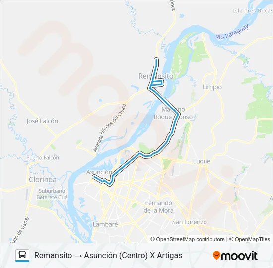 44 Bus Line Map