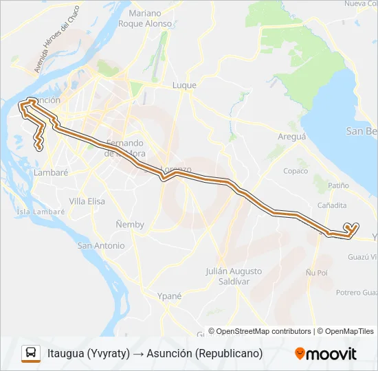 165-27 Bus Line Map