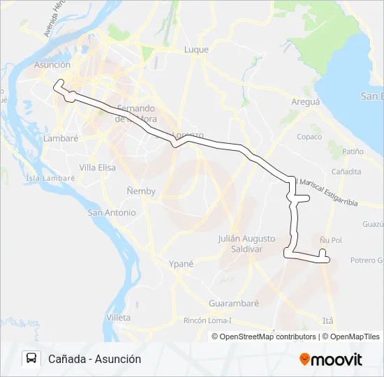 165 Bus Line Map