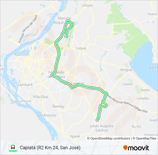 58 Bus Line Map